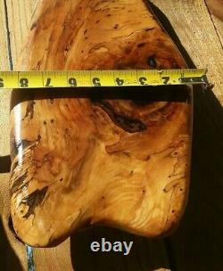 Old Growth Burl Southern Magnolia Cheese Charcuterie Board Wall Art Made in USA