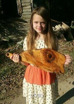 Old Growth Burl Southern Magnolia Cheese Charcuterie Board Wall Art Made in USA