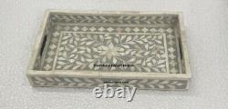READY TO SHIP! Beautiful Tray for your home collection, Bone inlay Tray