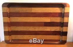 Rare Don Shoemaker Serving Tray Inlaid Exotic Wood Mid Century Modern Buy It Now