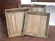 Reclaimed Wood Serving Trays (Set of 3) Square Indoor Tabletop Decor Platter