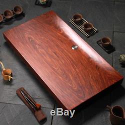 Rosewood tea tray newly listed solid wood table for tea set large serving tray