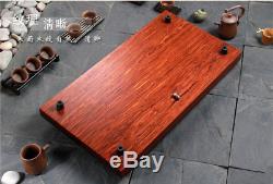 Rosewood tea tray newly listed solid wood table for tea set large serving tray