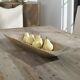 Rustic Reclaimed Wood Reproduction Dough Tray XXL 30 Bowl Uttermost 18950