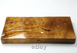 S. Lee wood tea tray newly listed solid wood tea table wooden serving tray L48cm
