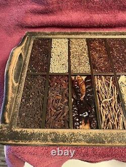Serving Tray, 18X12, herbs and spices make up the charm in this unique tray