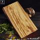 Serving Tray Chopping Board Natural Edge Olive Wood Special Edition 40x30x2,5 Cm