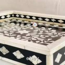 Serving Tray Vintage Inspired Design with Handles Handcrafted in India