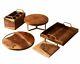 Set of 5 Wooden Tray Spoon Stand Cake Holder Serving Platter Tissue Paper Stand