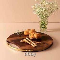 Set of 5 Wooden Tray Spoon Stand Cake Holder Serving Platter Tissue Paper Stand