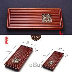 Tea tray rosewood tea table solid wood end table drainage tea boat 2017 NEW tray