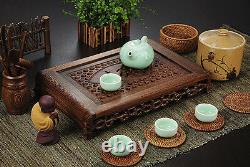Tea tray wenge wood tea table Rosewood tea table solid wood water holder layers