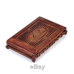 Teatray wenge wood tea table Rosewood tea table solid wood water holder layers