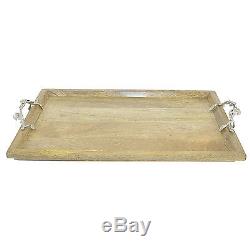 Three Hands Co. Wood Serving Tray