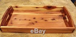 Tray Wooden Natural Wood Natural Handmade Breakfast Bed Kitchen Lap Food Serving