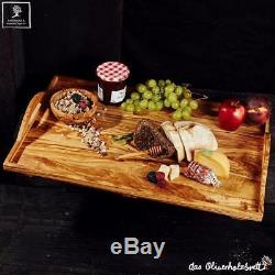 Tray from Olive Wood Wood Serving Tray Olivenholztablett