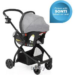 Urbini Omni Plus 3 in 1 Baby Infant Travel System Stroller Rear Face Car Seat