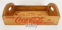 Vintage Gideon Anderson Coca-Cola Wood Serving Tray