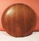 Vintage Herman Miller George Nelson Round Wood Wooden Serving Tray 18 Inches