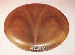 Vintage Herman Miller George Nelson Round Wood Wooden Serving Tray 18 Inches