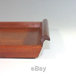 Vintage Inlaid Wood Serving Tray Bird/Quail