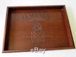 Vintage JAMESON IRISH WHISKEY Wooden Serving Tray / Wall Art