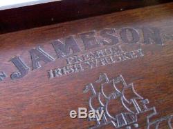 Vintage JAMESON IRISH WHISKEY Wooden Serving Tray / Wall Art