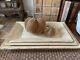 Vintage Rustic Farm Wood Nesting Serving Trays Hand Distressed, Chippy, Set of 3