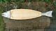 Vintage Wood Wooden Salmon Fish Serving Tray Caviar Cutting Board (Sweden) 30