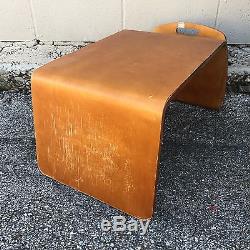 Vtg Mid-century Modern Bentwood Breakfast in bed Serving Tray