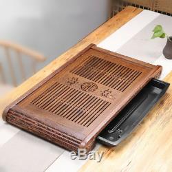Wenge wood tea tray solid wood serving trays wooden tea table classical 65cm new