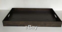 West Elm Wood Large Tray Espresso New Sold Out At Pb Rare