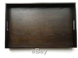 West Elm Wood Large Tray Espresso New Sold Out At Pb Rare