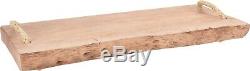 Wood Rustic Food Serving Tray Wooden Chopping Board Cheese Crackers Anitpasti