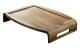 Wood Serving Tray Food Meal Large Wooden Reversible Kitchen Bed Dining Breakfast