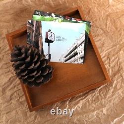 Woodcustom rustic decorative wooden serving trays storage tray
