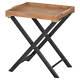 Wooden Folding Butlers Serving Table Tray Portable Sustainable Furniture 76cm