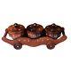 Wooden Multipurpose Decorative Serving Tray for Namkeen Dry Fruit 15 x 4 x 4.5'