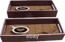 Wooden Tray For Home Decor & Kitchen Use Serving Tray Dinning Tray Coffee Design