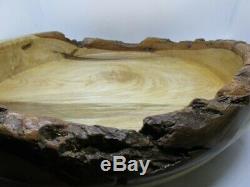 Wych Elm Wooden Serving Tray or Platter A Beautiful Wedding Gift