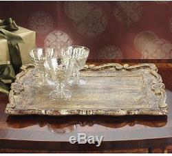 Zodax IN-4528 Milano Rectangular Wooden Serving Tray